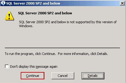 SQL Server 2000 SP2 and below