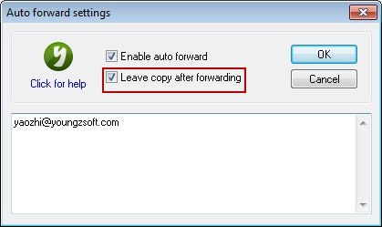 Leave Copy after Forwarding