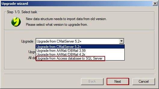Upgrade from Access Database to SQL Server