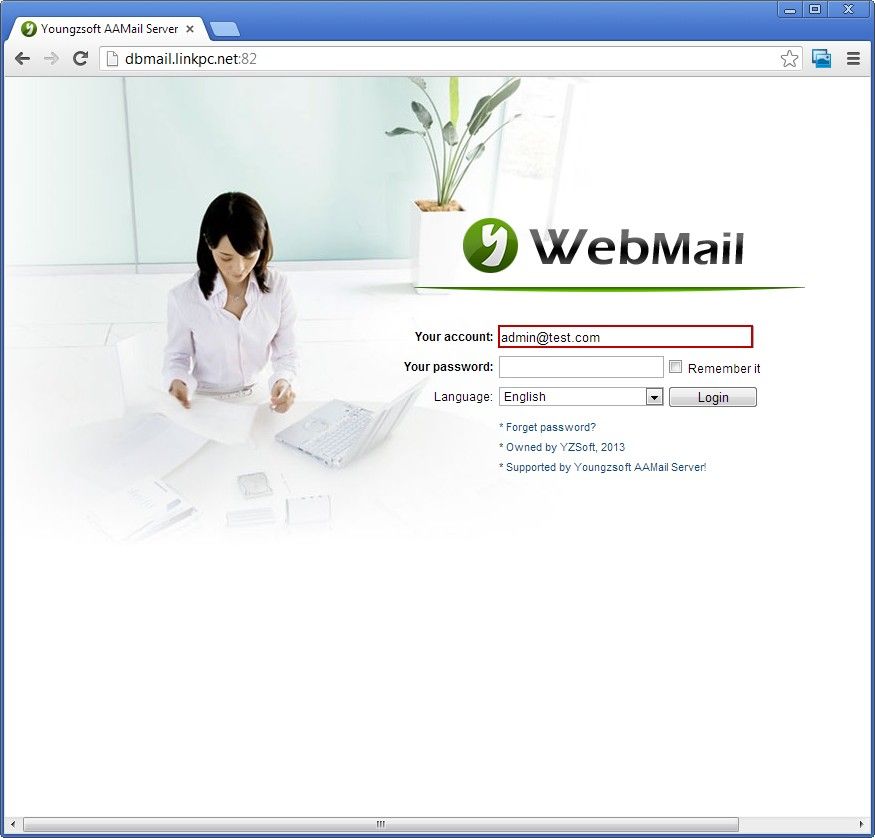 Webmail Login Mode